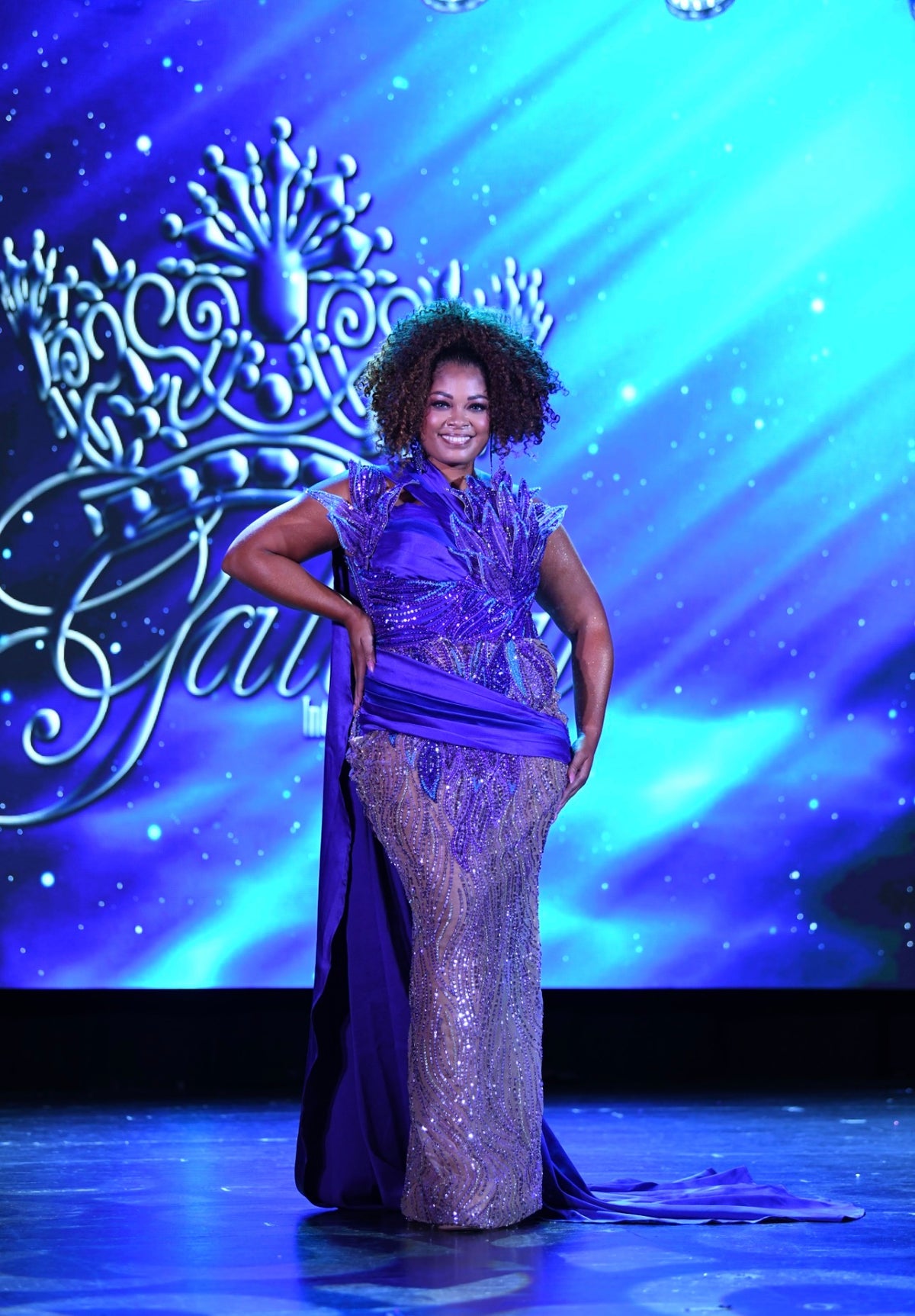 The Royal Amethyst International Gown | Top 5 Pageant Gown